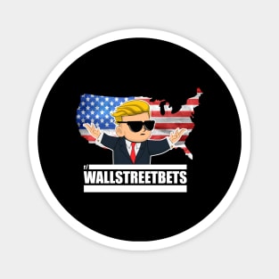 WallStreetBets WSB Reddit Stonks Tendies To The Moon Magnet